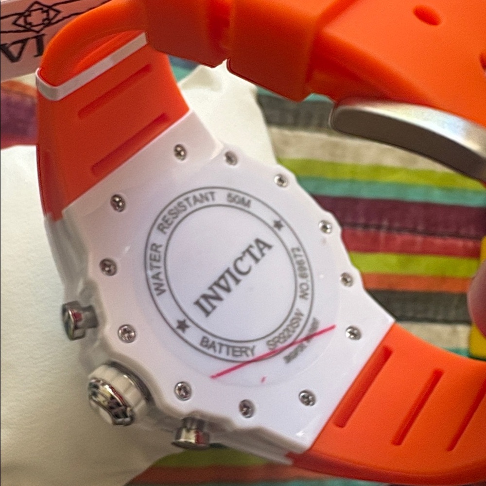 Invicta Racing Vaulthan Men's Watch - 44mm, Orange new in box - Picture 9 of 14
